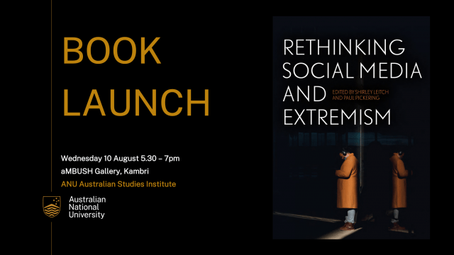Book Launch: Rethinking Social Media and Extremism
