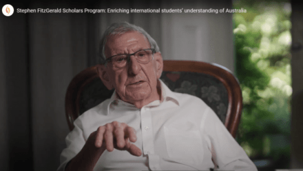 WATCH: Stephen Fitzgerald Scholars Program 2023 recap