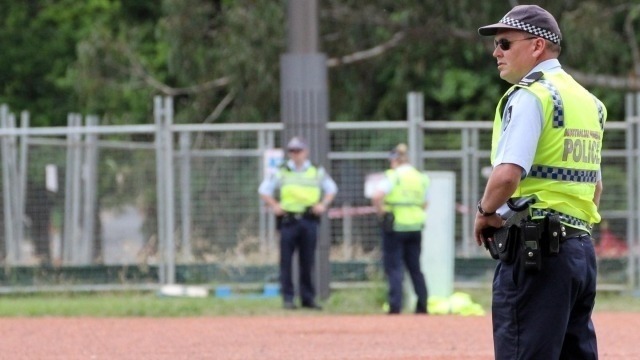 Australian Federal Police officers