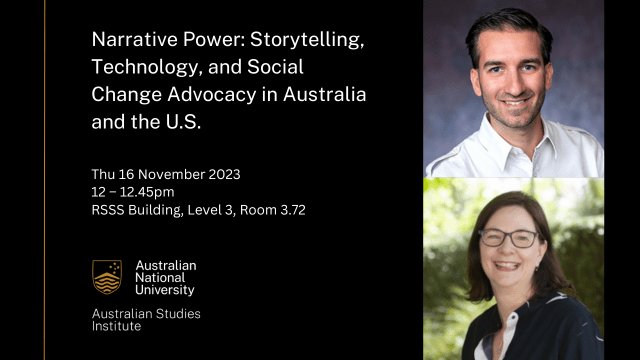 Narrative Power: Storytelling, Technology, and Social Change Advocacy in Australia and the U.S.