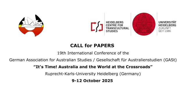 19th International Conference of the German Association for Australian Studies / Gesellschaft für Australienstudien (GASt)